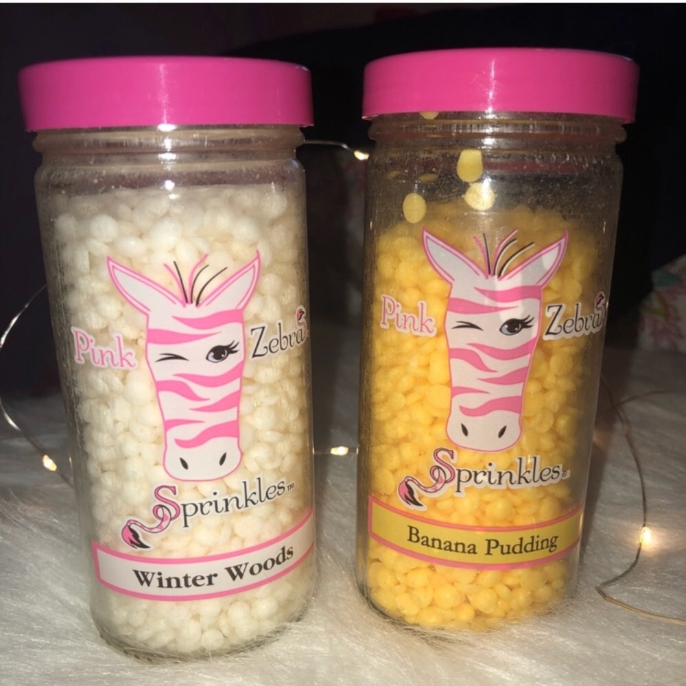 Pink Zebra wax Sprinkles *READ DESCRIPTION*